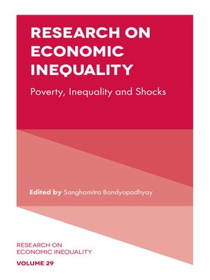 cover image of Research on Economic Inequality